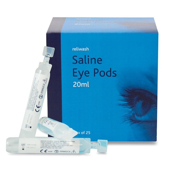 Saline Eye Wash Pods 20ml 25pk
