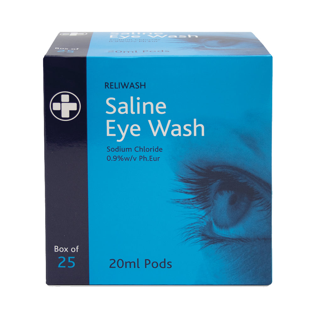 Saline Eye Wash Pods 20ml 25pk