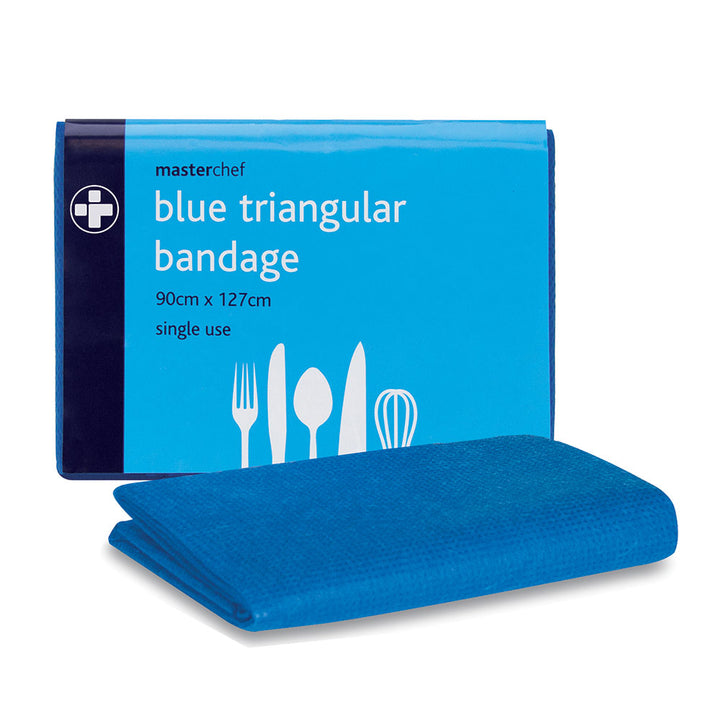 Blue Triangular Bandage 90cm x 127cm