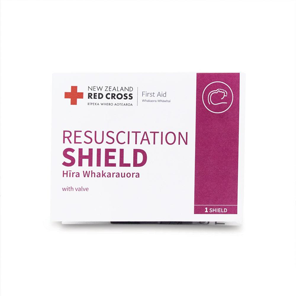 Resuscitation Shield with Valve