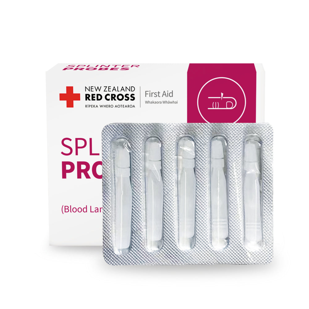 Splinter Help Device Red Cross Splinter Probes 5 Pack | Safe Removal Tools – New Zealand Red ...