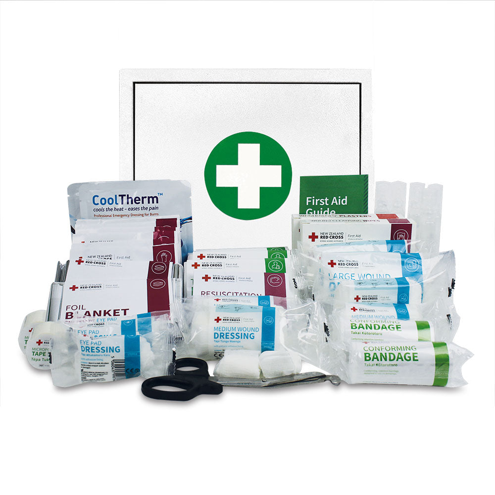 Workplace First Aid Kit Medium in Wall Cabinet